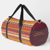 Aangepaste naam Afrikaans patroon Plunjezak (Rechterhoek)