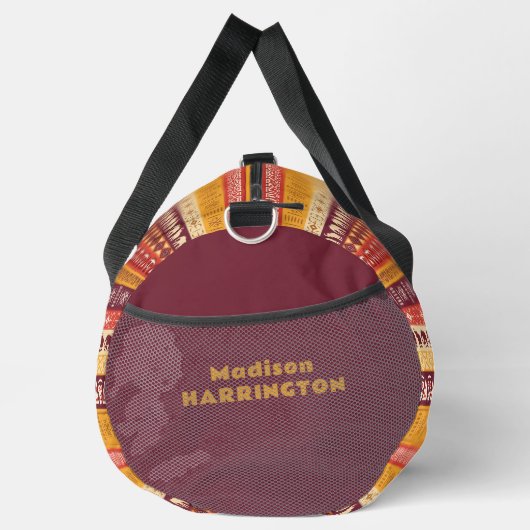 Aangepaste naam Afrikaans patroon Plunjezak (Rechts)