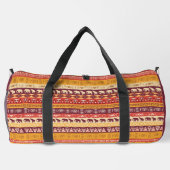 Aangepaste naam Afrikaans patroon Plunjezak (Achterkant)