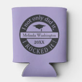 Aangepaste naam afstuderen en jaarnaam koelbox blikjeskoeler (Achterkant)