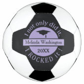 Aangepaste naam afstuderen en voetbal jaar (Voorkant)