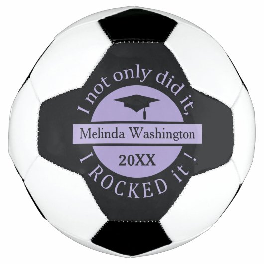 Aangepaste naam afstuderen en voetbal jaar (Voorkant)