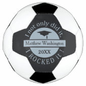 Aangepaste naam afstuderen en voetbal jaar (Voorkant)