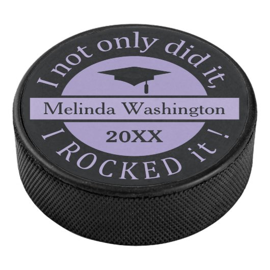 Aangepaste naam afstuderen & hockey puck (3/4)