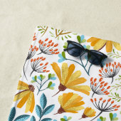 Aangepaste naam Afvlakkige strandhanddoek Strandlaken (In situ)