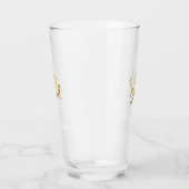 Aangepaste naam: Ale Me Cool Funny Pint Beer Glass Glas (Rechts)