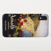 Aangepaste naam: Amalfi Italië telefonische zaken Case-Mate iPhone Case (Achterkant (horizontaal))