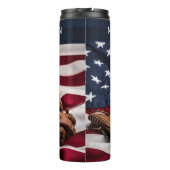 Aangepaste naam American Baseball Thermosbeker (Achterkant)