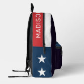 Aangepaste naam American Eagle Bedrukte Rugzak (Links)