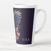 Aangepaste naam American Eagle Latte Mok (Rechts)