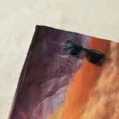 Aangepaste naam American Eagle Strandlaken (In situ)