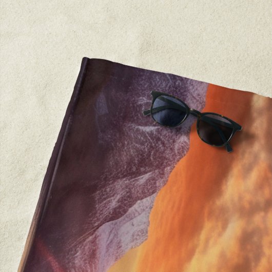 Aangepaste naam American Eagle Strandlaken (In situ)