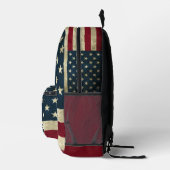 Aangepaste naam Amerikaanse vlag jongens rugzak (Rechts)
