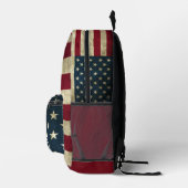 Aangepaste naam Amerikaanse vlag jongens rugzak (Rechts)