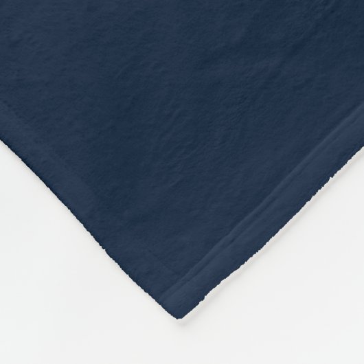 Aangepaste naam anker boot fleece deken (Hoek)