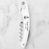 Aangepaste naam anker boot kurkentrekker (Voorkant)