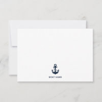 Aangepaste naam anker voor boot