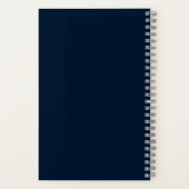 Aangepaste naam anker voor boot notitieboek (Achterkant)