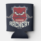 Aangepaste naam Archery Sports Recurve Bow Arro Blikjeskoeler (Achterkant)