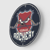 Aangepaste NAAM Archery Sports Recurve Bow Arrow Grote Klok (Hoek)