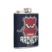 Aangepaste NAAM Archery Sports Recurve Bow Arrow Heupfles (Rechts)