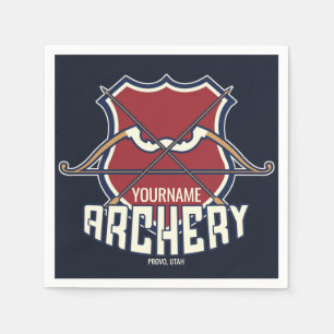 Aangepaste NAAM Archery Sports Recurve Bow Arrow Servet