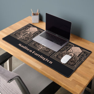 Aangepaste naam Art Deco Bureaumat