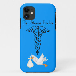 Aangepaste naam artsI telefoon 5 Case CADUCEUS