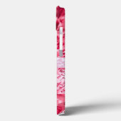 Aangepaste naam Artsy Pink Rose Case-Mate iPhone Case (Achterkant / Links)