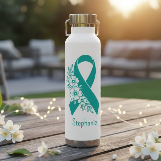 Aangepaste naam Astma Allergie Bewustzijn Waterfles
