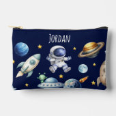Aangepaste naam astronaut ruimte planeten terug na etui (Voorkant)