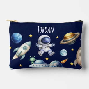Aangepaste naam astronaut ruimte planeten terug na etui