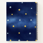 Aangepaste naam Astronaut Ruimtevliegtuig Terug na Notitieboek (Achterkant)