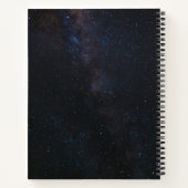 Aangepaste naam Astronaut Sterren & Ruimtesterrenb Notitieboek (Achterkant)