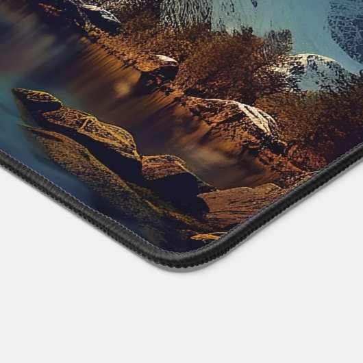 Aangepaste naam Aurora Borealis Bureaumat (Hoek)