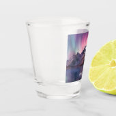 Aangepaste naam Aurora Borealis Shot Glas (Links)
