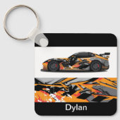 Aangepaste naam Auto Sleutelhanger (Voorkant)