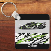 Aangepaste naam Auto Sleutelhanger (Voorkant)