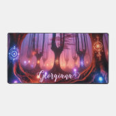 Aangepaste naam Autumnal Enchanted Whimsigoth Fore Bureaumat (Voorkant)