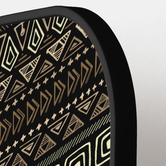Aangepaste naam Aztec Pattern Pickleball Paddle (Links Detail)