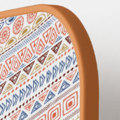 Aangepaste naam Aztec Pattern Pickleball Paddle (Links Detail)