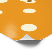 Aangepaste naam Baby Beer Teddy Perfect Poster (Hoek)