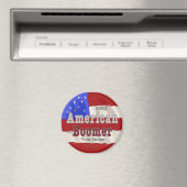 Aangepaste naam baby Boomer Magneet (Insitu (Vaatwasser))