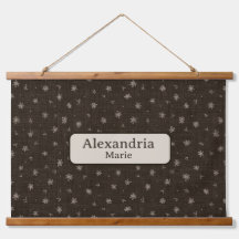 Aangepaste naam Baby Moody Country Brown Nursery D