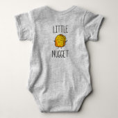 Aangepaste naam, Baby voor aangepaste naam, Baby Romper (Achterkant)