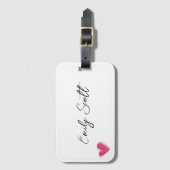 Aangepaste naam - Bagagelabel (Voorkant (verticaal))