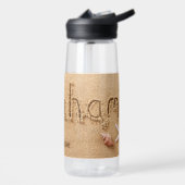 Aangepaste naam Bahamas Beach Waterfles (Links)