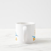 Aangepaste naam Bahama's Espresso Kop (Achterkant)