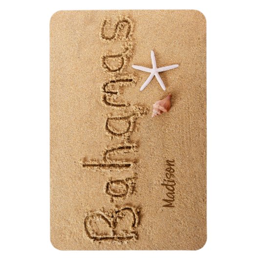 Aangepaste naam Bahama's Magneet (Verticaal)