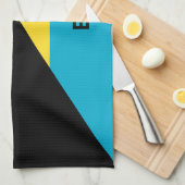 Aangepaste naam Bahama's Theedoek (Quarter Fold)